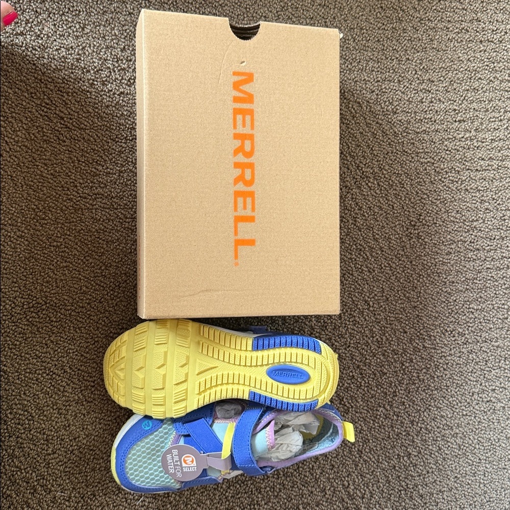 BRAND NEW Merrell Hydro Free Roam Monarch Kid's Water Friendly Sneaker